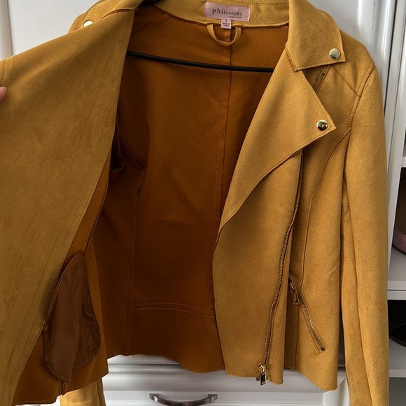 Philosophy Mustard Jacket - Picture 2 of 2